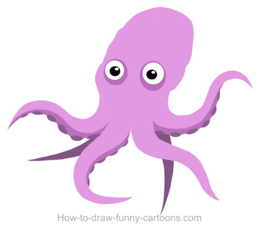 510x447 Octopus Drawing - Octopus Drawing Images