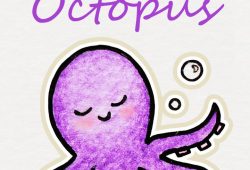 250x170 Easy Octopus Drawing Printable Coloring - Octopus Drawing Step By Step