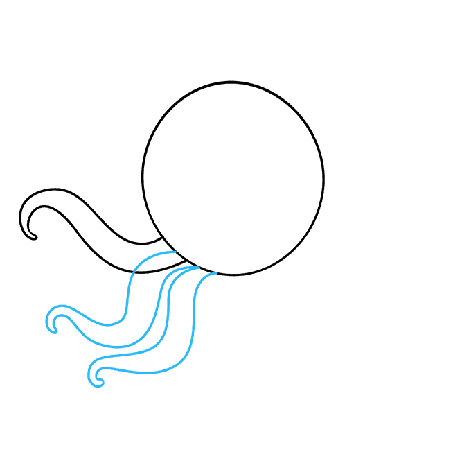 680x678 How To Draw An Octopus - Octopus Line Drawing