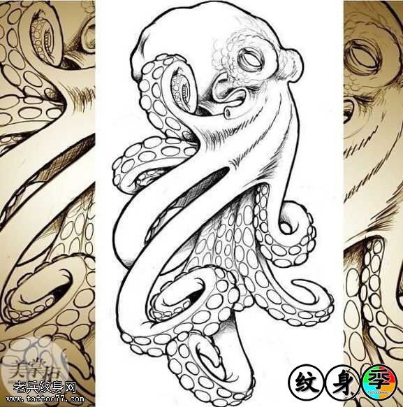 577x582 image result for octopus outline sketch tattoo octopus tattoo - Octopus Outline Drawing