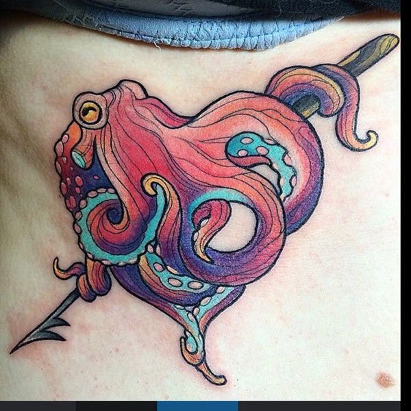 600x600 Octopus Tattoos - Octopus Tattoo Drawing