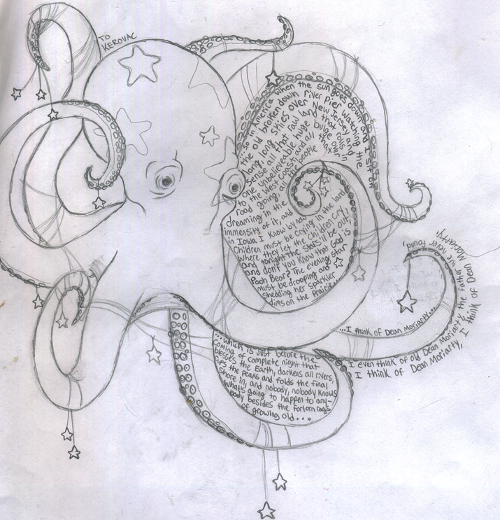 715x743 Octopus Tattoo Sketch - Octopus Tattoo Drawing