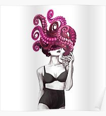 210x230 octopus tentacles drawing posters redbubble - Octopus Tentacles Drawing