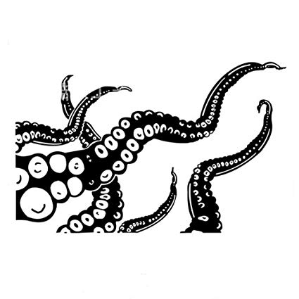 Octopus Tentacles Drawing - Resenhas de Livros