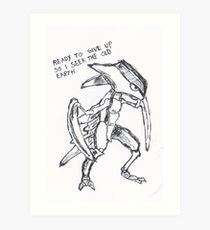 210x230 Odb Drawing Art Prints Redbubble - Odb Drawing