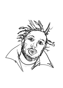 215x300 Ol' Dirty Bastard Pia Art Studio - Odb Drawing