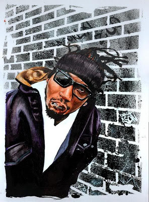 296x400 That's That Ol' Dirty Bastard - Odb Drawing
