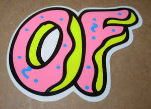300x218 odd future ofwgkta sticker donut of band logo decal new tyler - Odd Future Donut Drawing