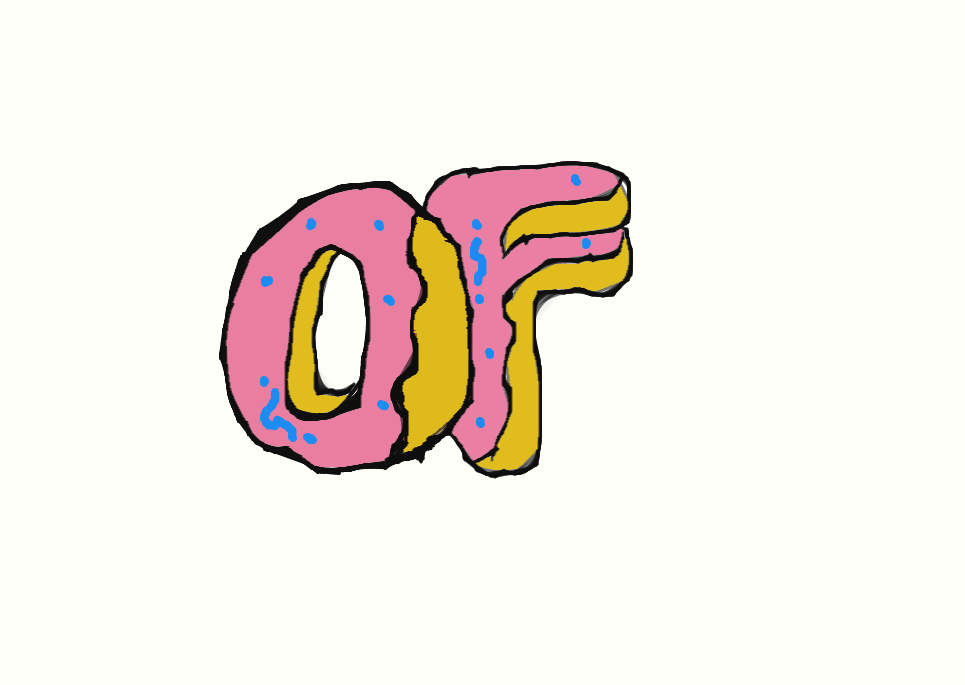 Odd Future Donut Drawing at PaintingValley.com | Explore collection of ...