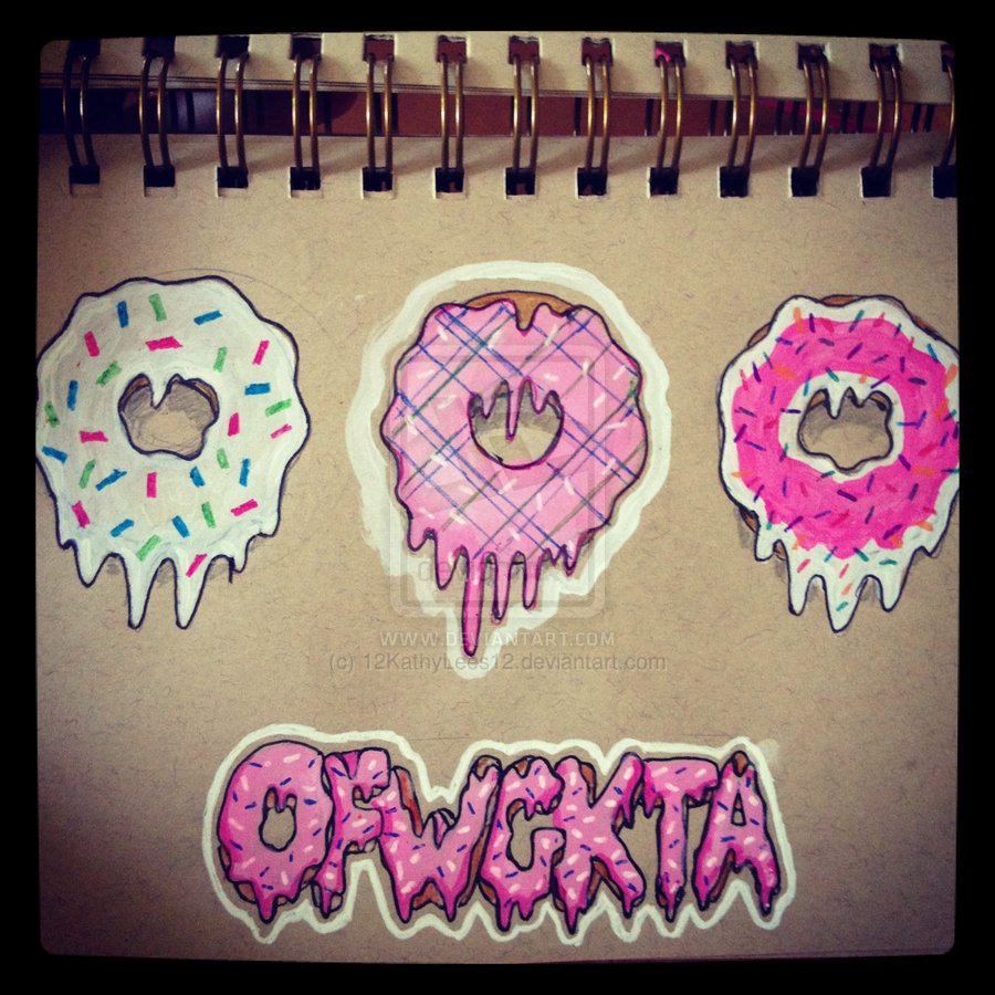 900x900 odd future donut wallpaper - Odd Future Donut Drawing