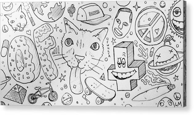 631x376 ofwgkta drawing acrylic print - Odd Future Drawings