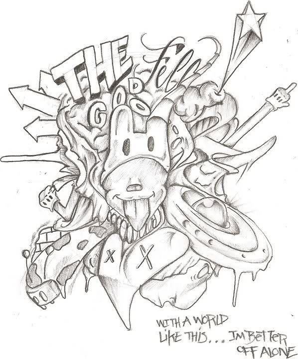 598x720 post your art - Odd Future Drawings