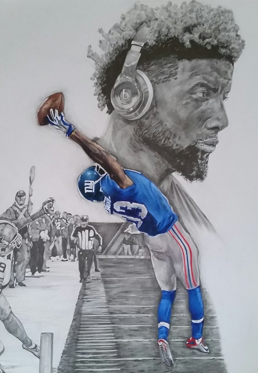 830x1200 odell beckham jr on twitter for sure get it to the giants - Odell Beckham Jr Catch Drawing