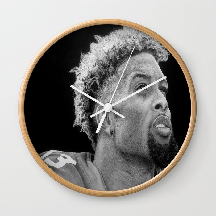700x700 Odell Beckham Jr Drawing Wall Clock - Odell Beckham Jr Drawing Step By Step