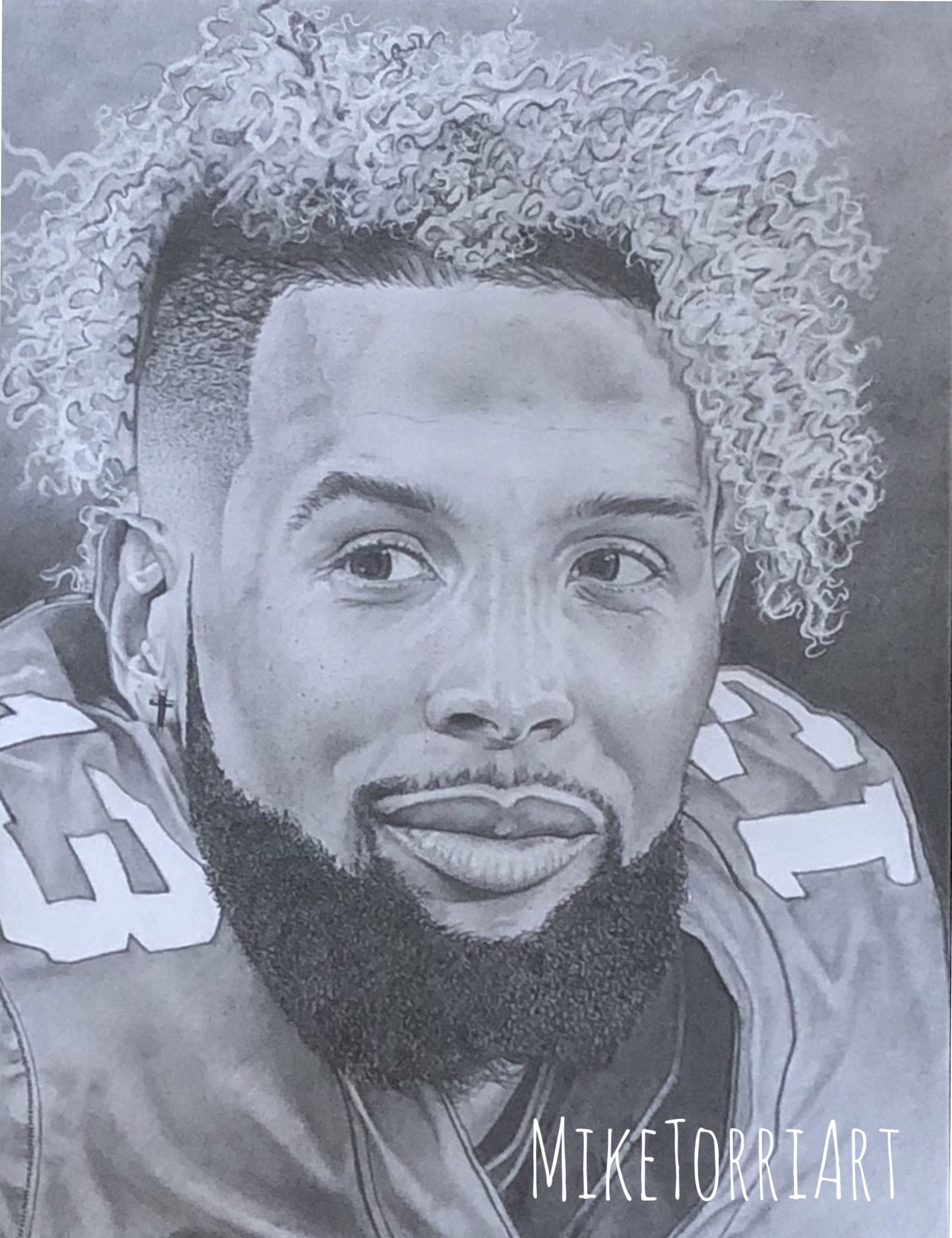 Odell Beckham Jr Drawing Step By Step at Explore