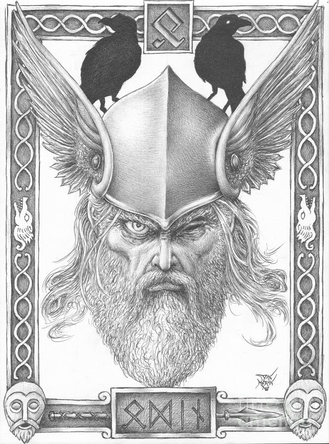 667x900 odin drawing - Odin Drawing