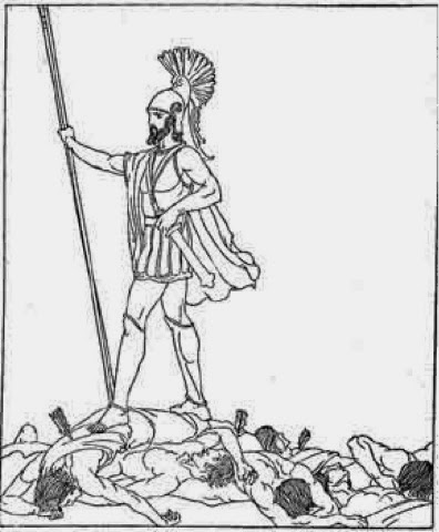 396x480 Odysseus's Diary - Odysseus Drawing