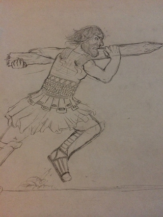 320x427 Another Wip - Odysseus Drawing
