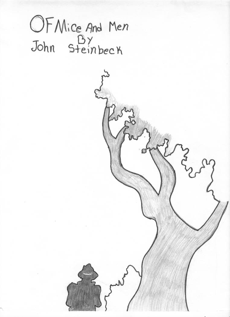 762x1049 of mice and men cover drawing unfin - Of Mice And Men Drawing