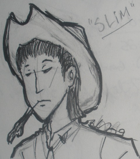 480x546 ramblings of a devoted bookworm of mice and men fan art - Of Mice And Men Drawing