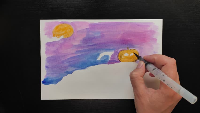 852x480 offer drawing stock video footage - Offer Drawing