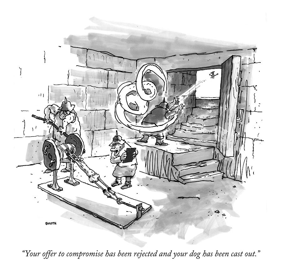 899x880 your offer to compromise has been rejected drawing - Offer Drawing