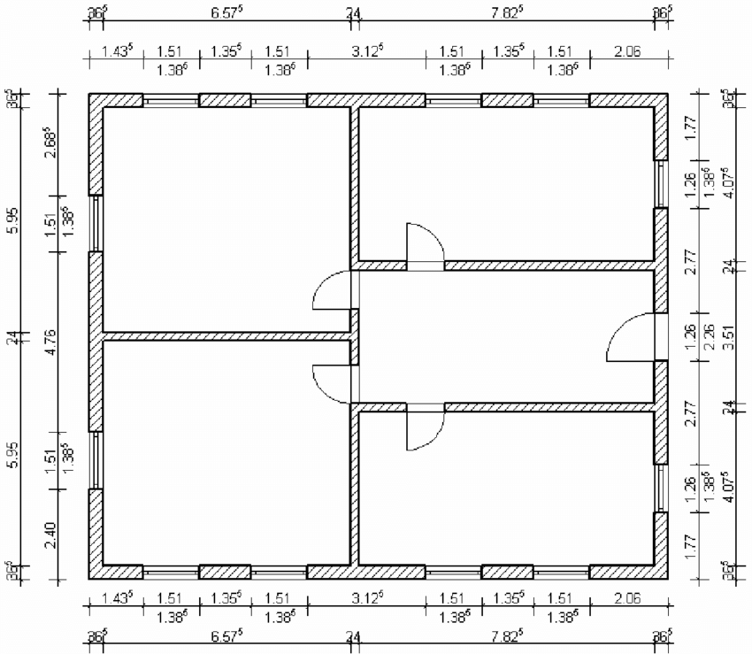 850x739 Ground Floor Plan Of A Small Office Building Download Scientific - Office Building Drawing
