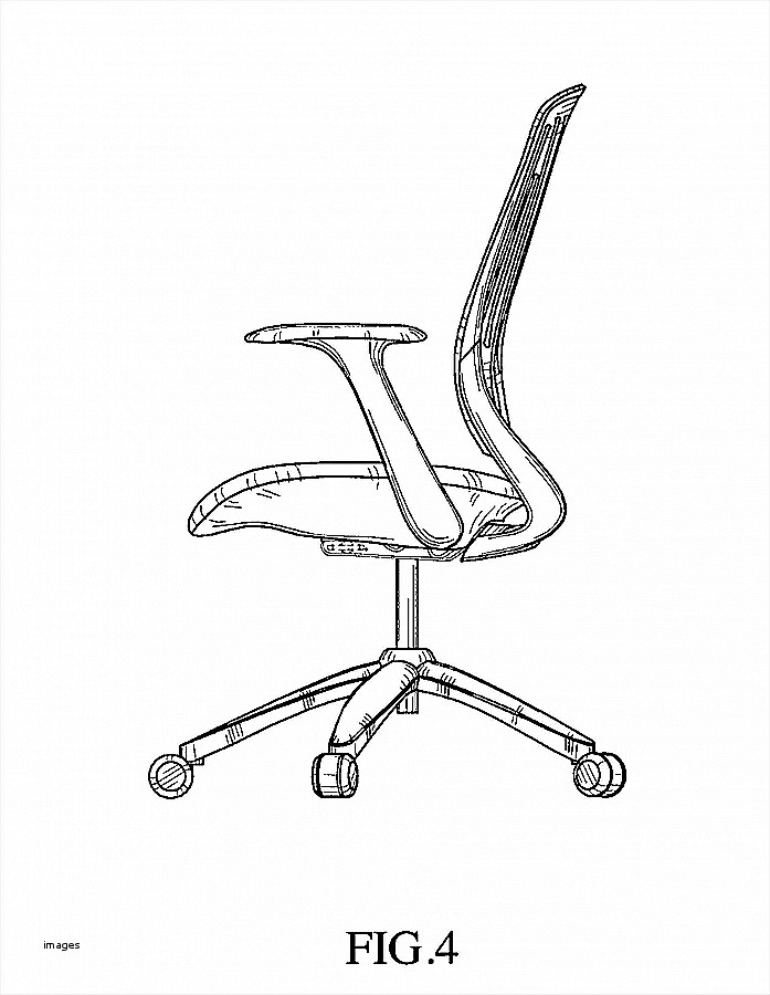 Ergonomic Chair Drawing