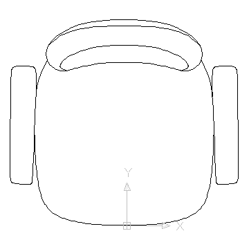 360x360 regular office chair in furniture - Office Chair Drawing