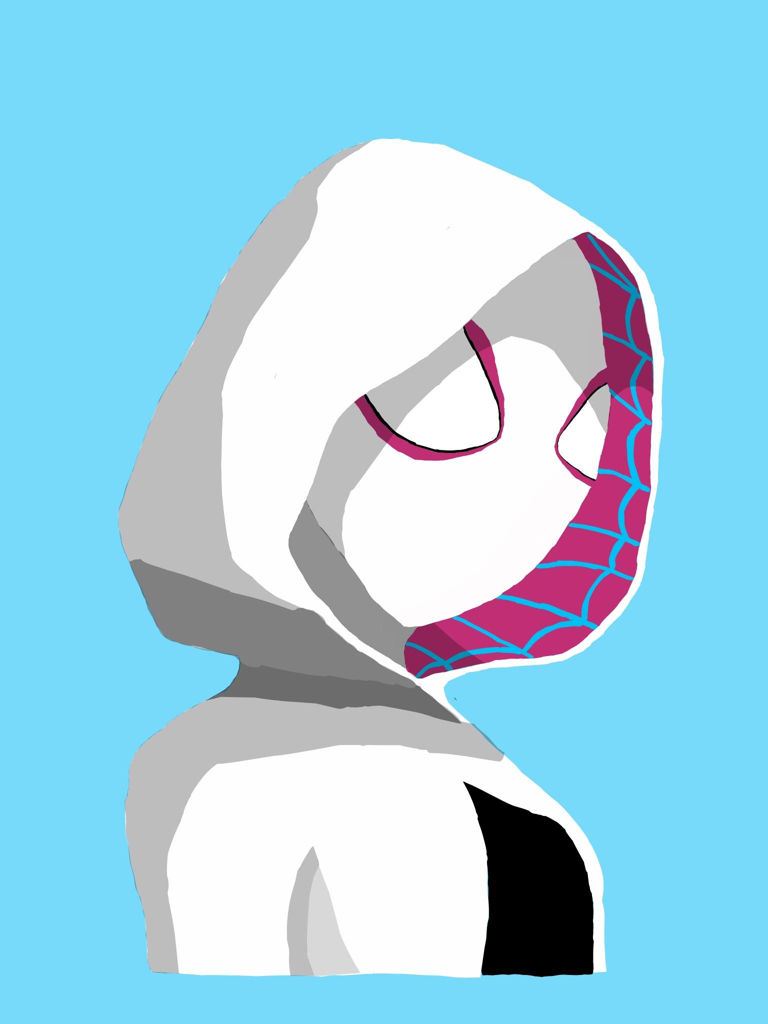 1536x2048 so i'm learning to draw and spider gwen is my second official - Official Drawing