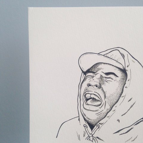 480x480 tyler, the creator print a print of my original dotwork x - Ofwgkta Drawing