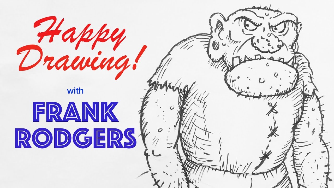 1280x720 How To Draw An Ogre - Ogre Drawing