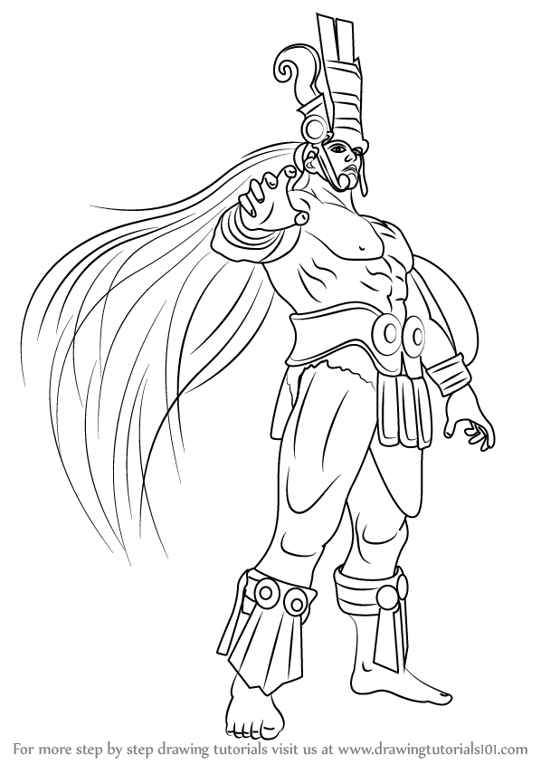 598x844 Learn How To Draw Ancient Ogre From Tekken - Ogre Drawing