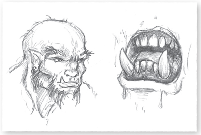 398x268 Ogre - Ogre Drawing