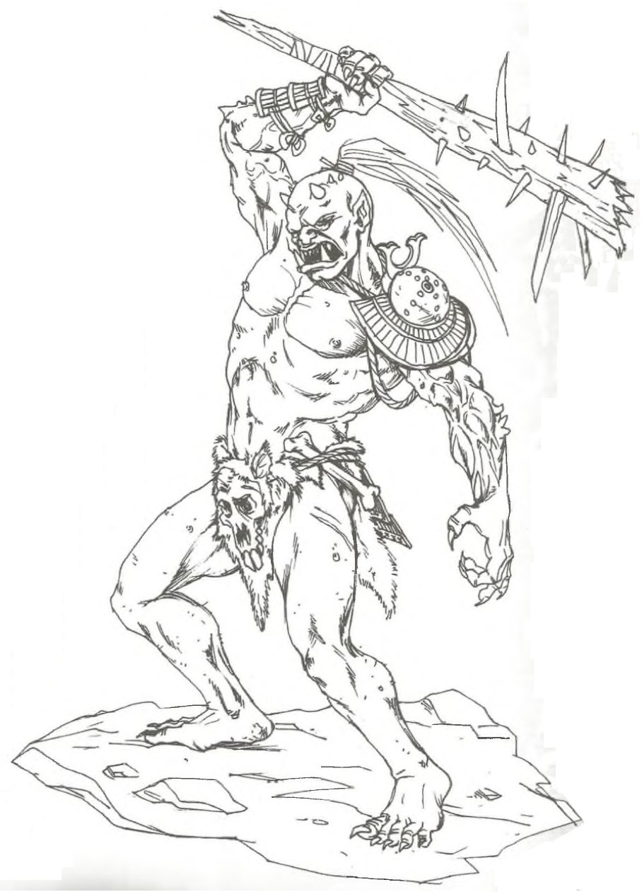 908x1260 Ogre Drawing Beast For Free Download - Ogre Drawing