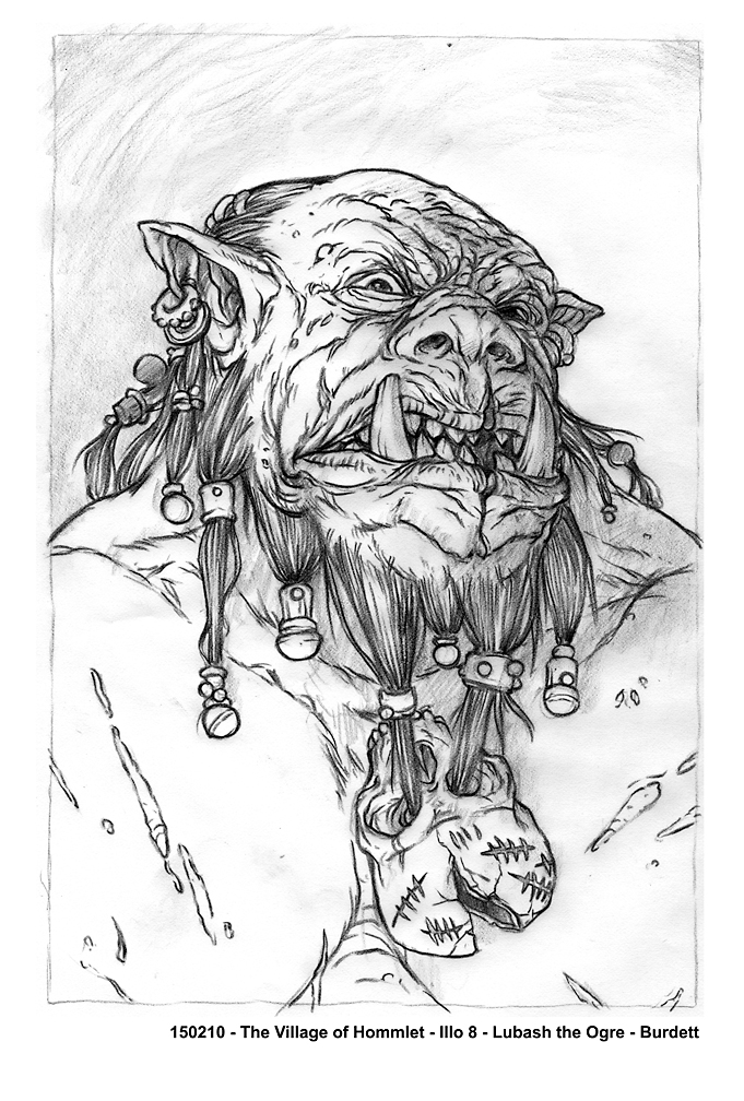 681x1008 Ogre Sketch Drawing Skill - Ogre Drawing