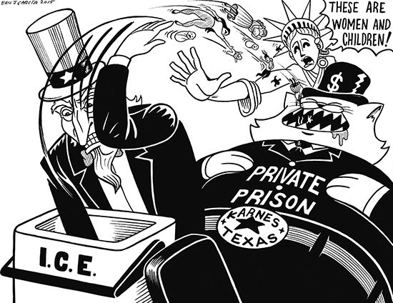 550x424 drawing on anger portraits of u s hypocrisy - Ohio State Drawing