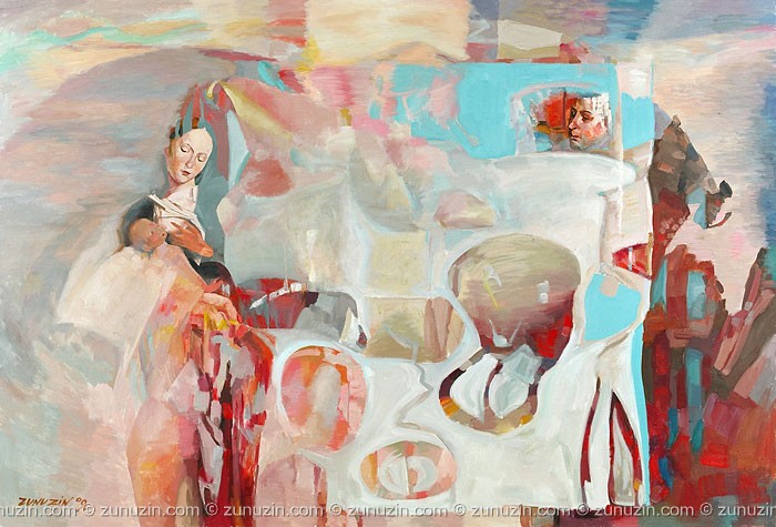 700x475 buy art poster and modern art oil painting st luke drawing - Oil Painting Drawing