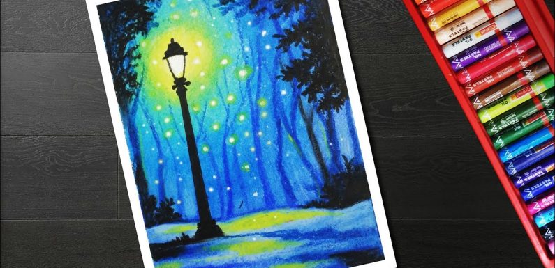 795x385 oil pastel drawings for beginners fiegrades drawing - Oil Pastel Drawing