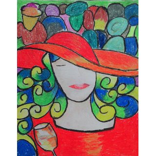 320x320 buy oil pastel drawing online - Oil Pastel Drawing