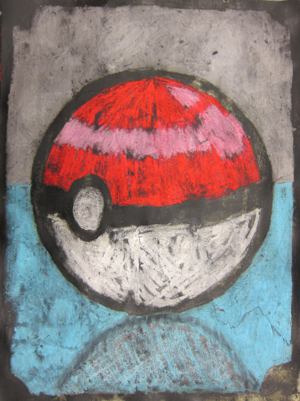 599x800 Drawing - Oil Pastel Drawings Easy