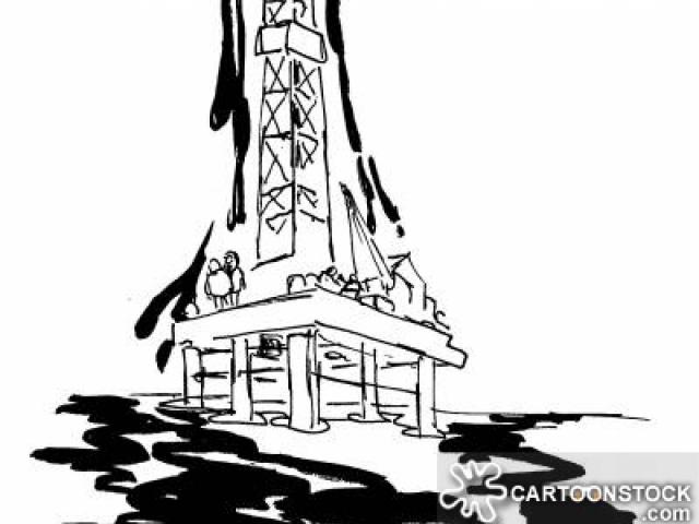 640x480 oil rig clipart drawing oil - Oil Rig Drawing
