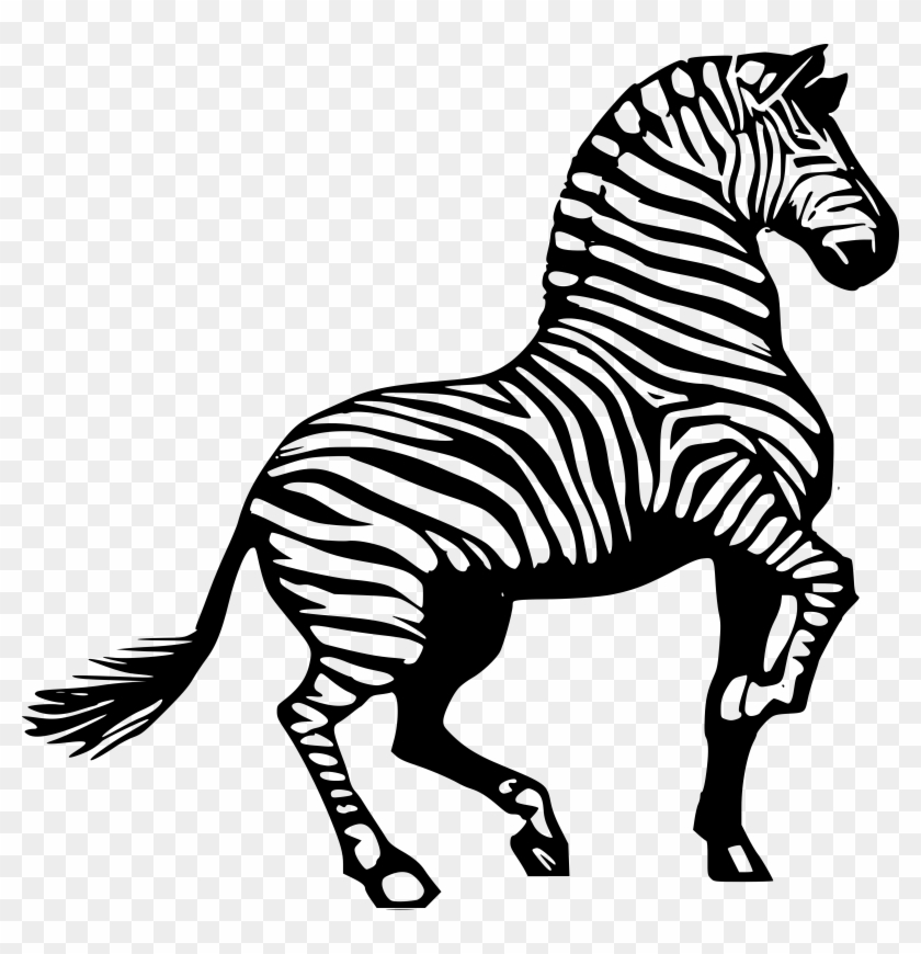 840x870 horse zebra drawing clip art - Oil Rig Drawing