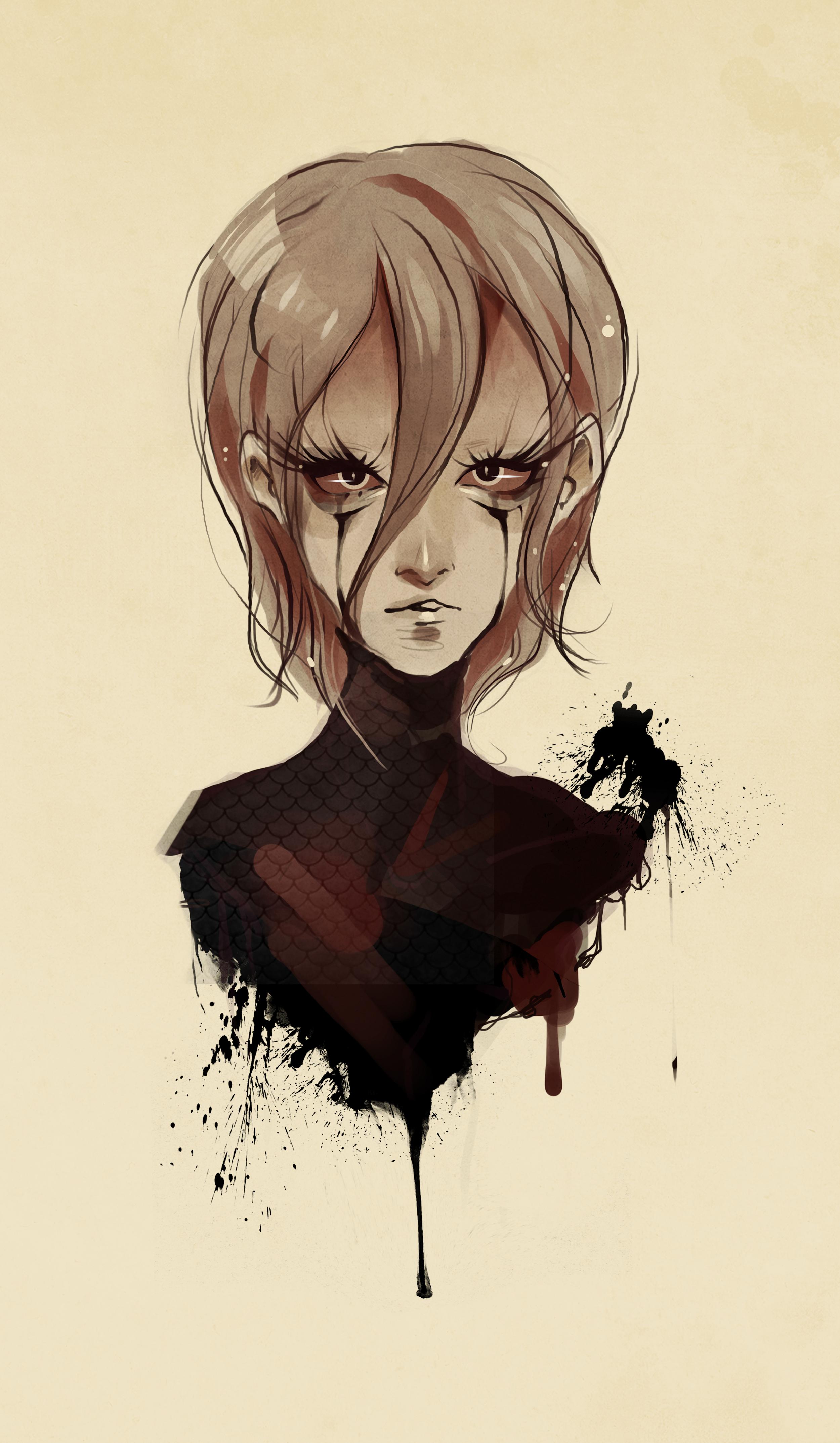 2500x4290 i really wanted to draw aquaria's oil spill mermaid look so i did - Oil Spill Drawing