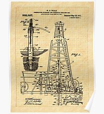 210x230 Oil Well Drawing Posters Redbubble - Oil Well Drawing