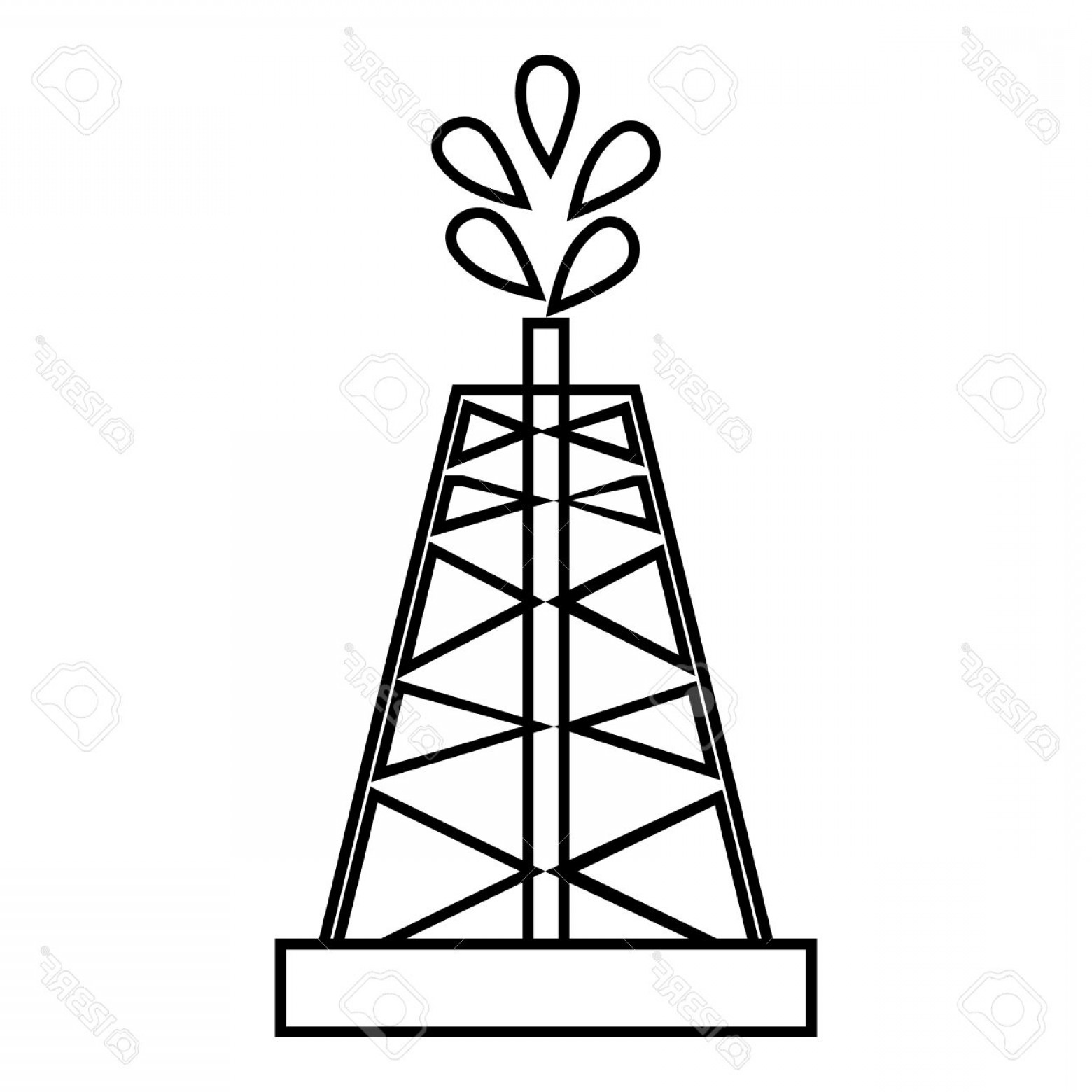 1560x1560 oil well vector soidergi - Oil Well Drawing