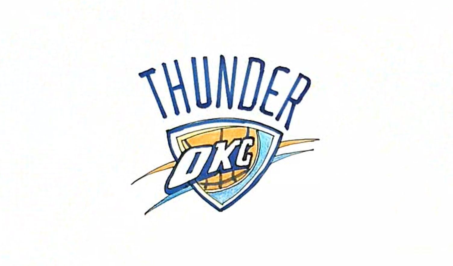 1504x886 learn how to draw the oklahoma city thunder logo in this step - Oklahoma Drawing