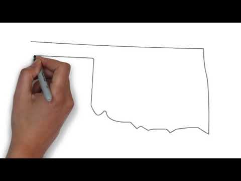 480x360 how to draw oklahoma map - Oklahoma Drawing