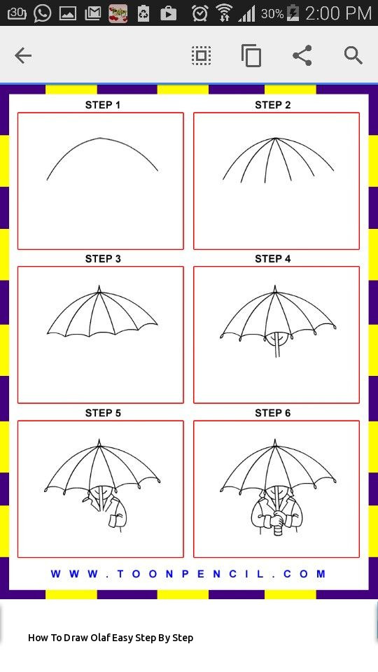 540x960 How To Draw Olaf Easy Step - Olaf Drawing Tutorial