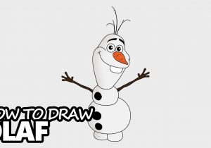 300x210 Draw Olaf From Frozen Step - Olaf Drawing Tutorial